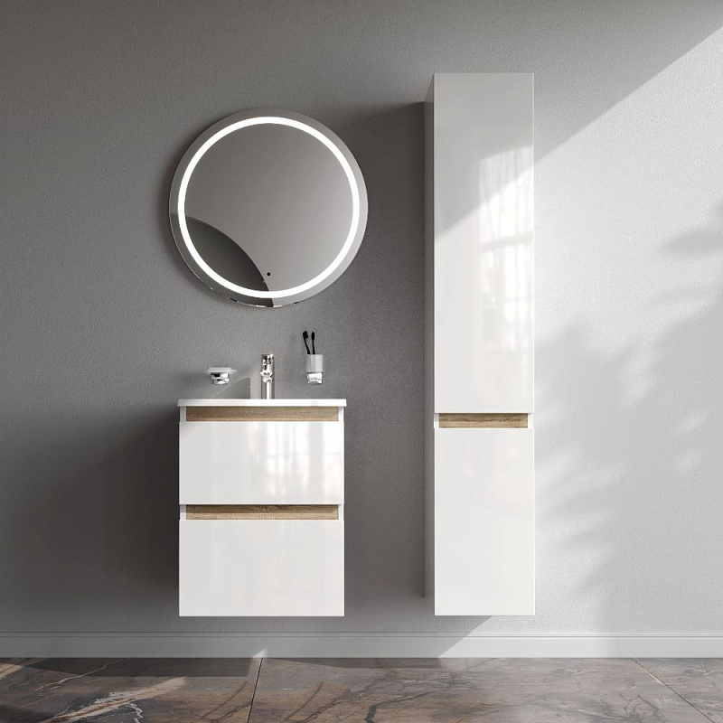 Тумба под раковину 50 AM.PM X-Joy M85AFHX0502WG подвесная белый глянец