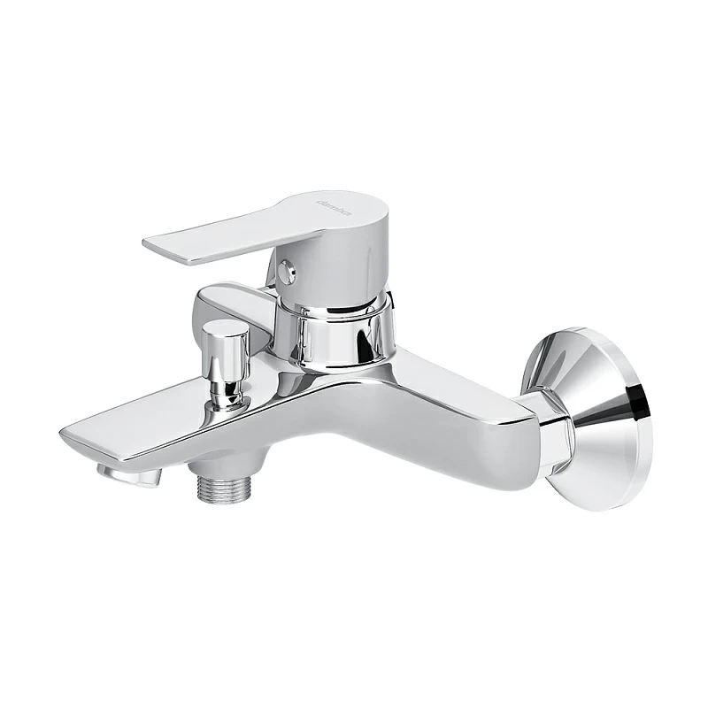 Смеситель для ванны и душа Damixa Origin Elegance 841000000 хром, белый