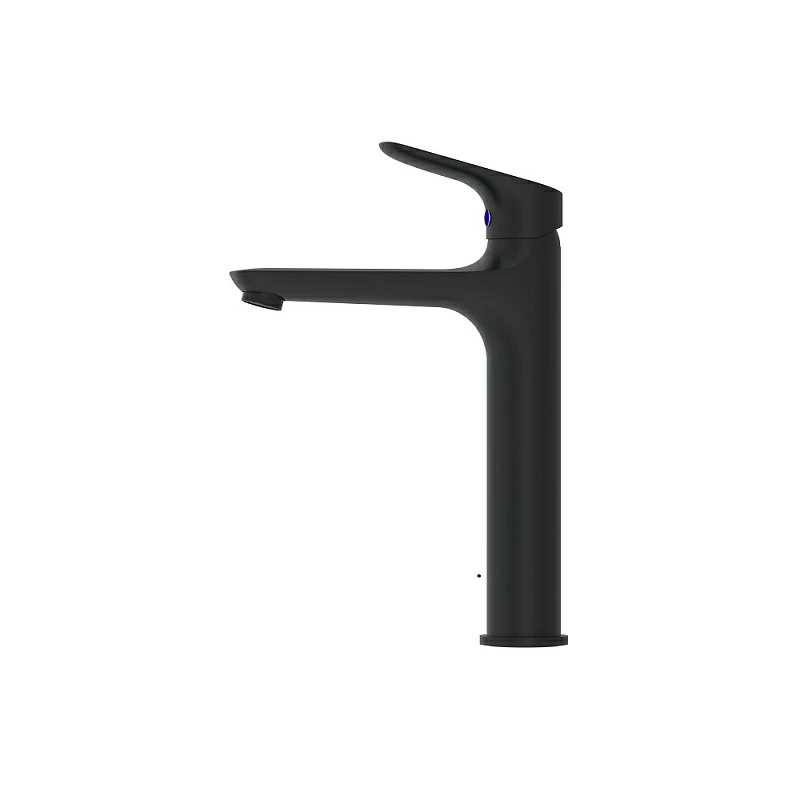 Смеситель для раковины (умывальника) Damixa Jupiter 770250301 высокий, черный