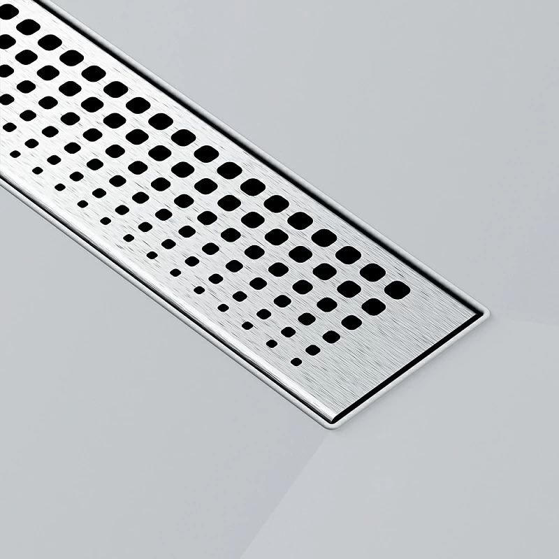 Душевой трап (лоток) 60 AM.PM MasterFlow W01SC-P11-060-01SB комбинированный затвор со стальной матовой решеткой