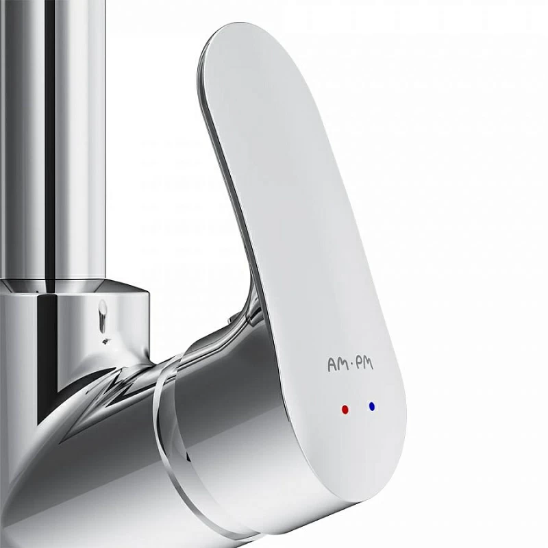 Смеситель для кухни AM.PM Like F8007S00 высокий, хром, с каналом питьевой воды + фильтр для воды