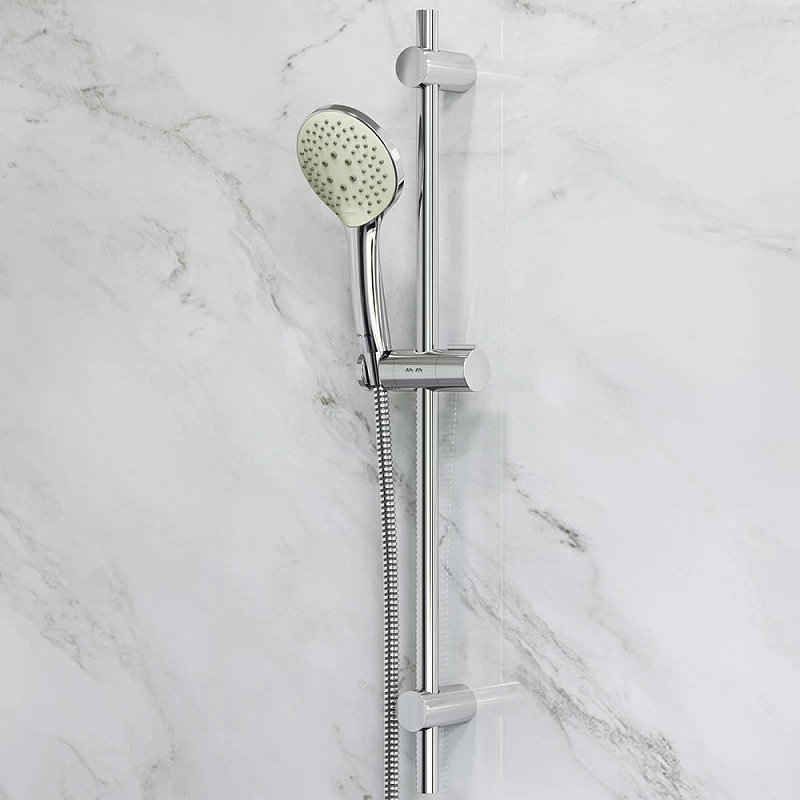 Душевой гарнитур AM.PM Gem F0190100 штанга, шланг, лейка 3 режима, хром