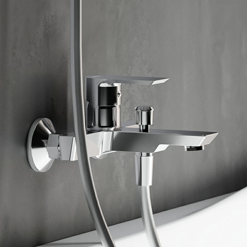 Смеситель для ванны и душа Damixa Apollo 471000001 хром