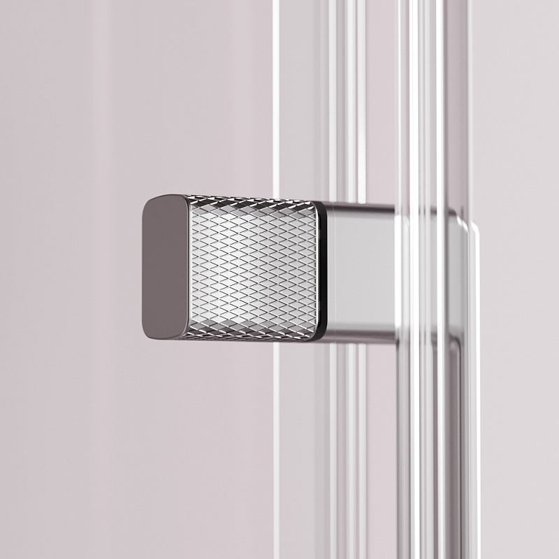 Душевое ограждение без поддона 90x90 AM.PM Above W9XG-403-9090-MT профиль серебристый