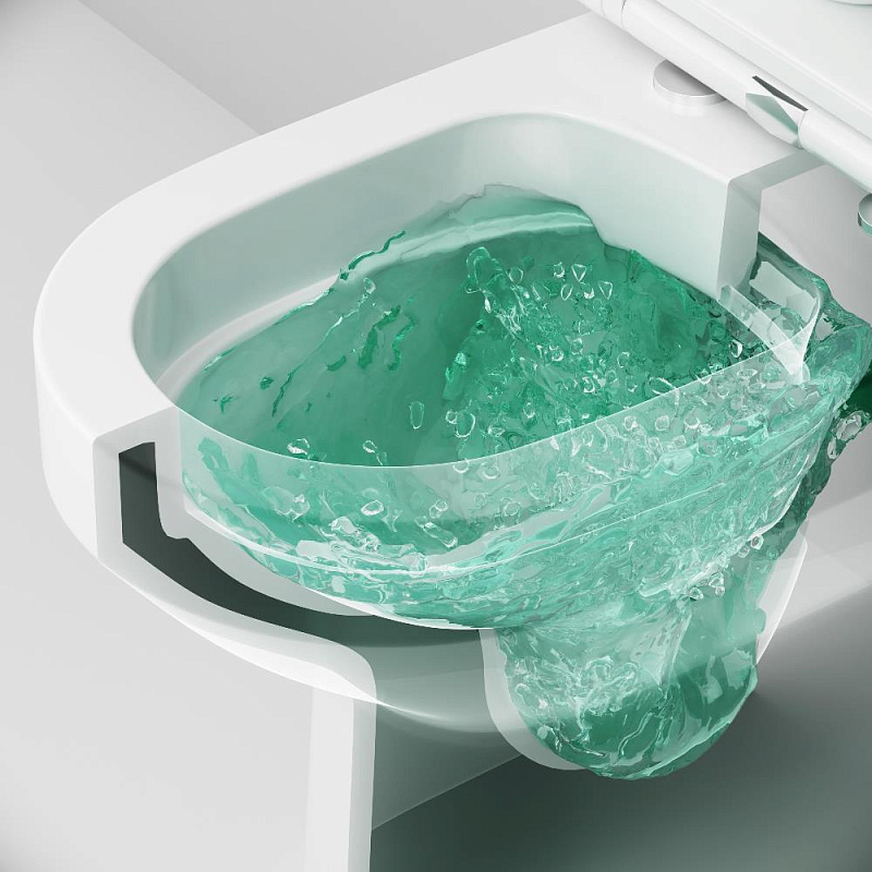 Унитаз напольный AM.PM Spirit 2.0 C708600WH безободковый без сиденья