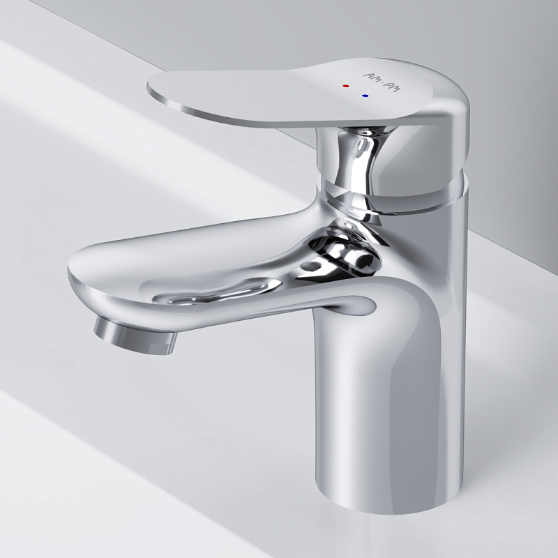 Смеситель для раковины (умывальника) AM.PM Sunny F85C02100 хром